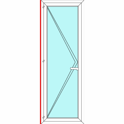 Outward Opening Left Hinged Door