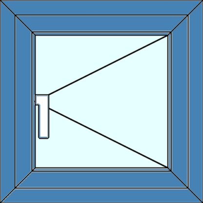 Right Side Hung Outward Opening Window - Image 2