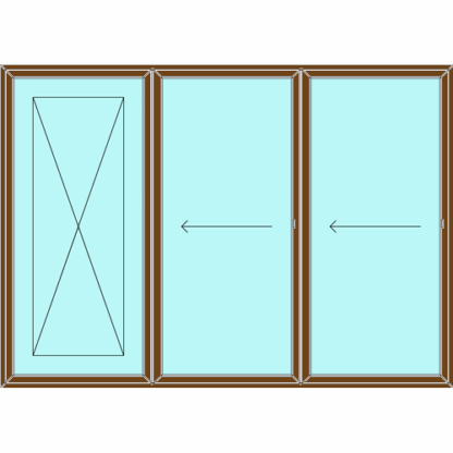 Left Stacking Sliding Door - Image 5