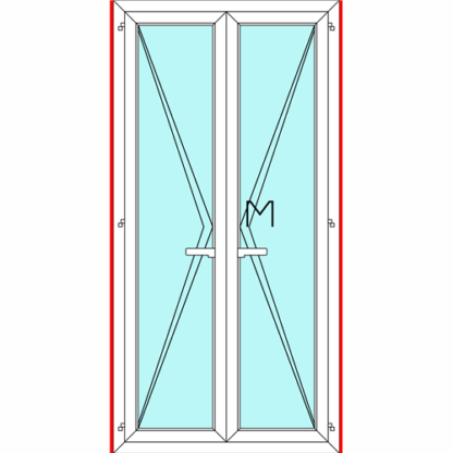 Inward Opening Hinged Doors