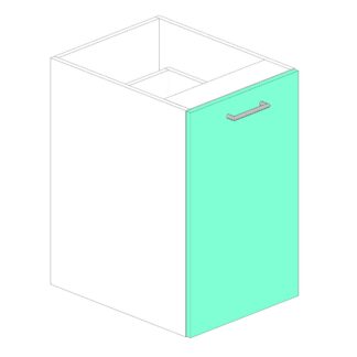 Base 450 One2Five Bin, 2x32l (Polytec Melamine)