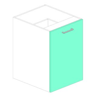 Base 500 One2Five Bin, 2x32l (Polytec Melamine)