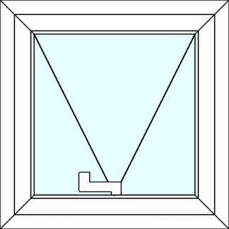 Awning Window with Winder