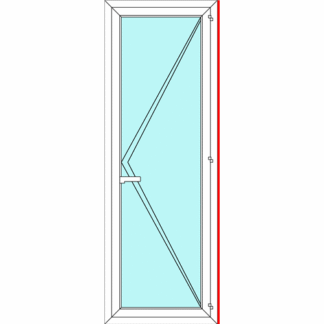 Inward Opening Right Hinged Door