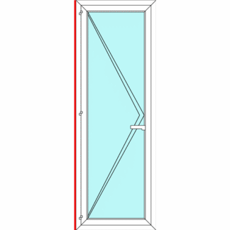 Inward Opening Left Hinged Door