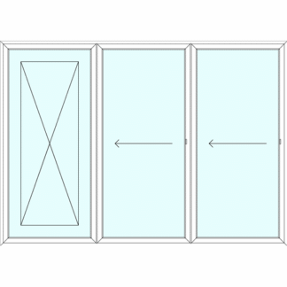 Salamander Stacking Sliding Doors