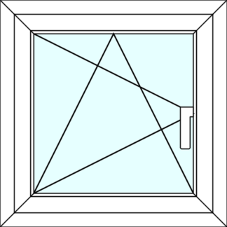 Left Tilt and Turn Window