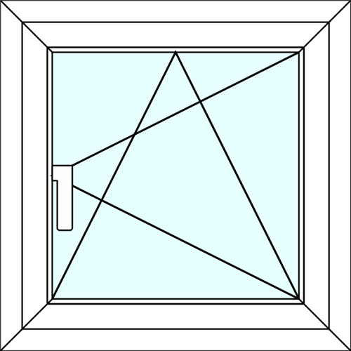 Right Tilt and Turn Window