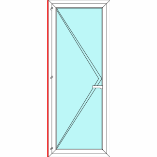 Outward Opening Left Hinged Door