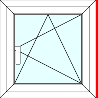Right Tilt and Turn Window