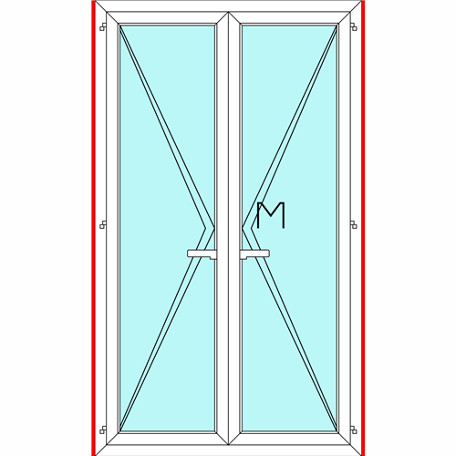 Outward Opening French Doors