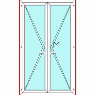 Outward Opening French Doors