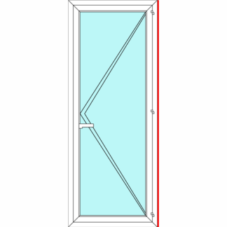 Outward Opening Right Hinged Door