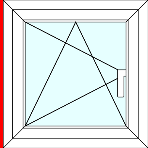 Left Tilt and Turn Window
