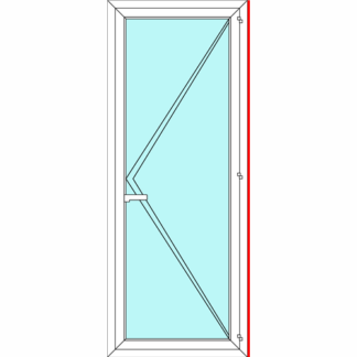 Inward Opening Right Hinged Door